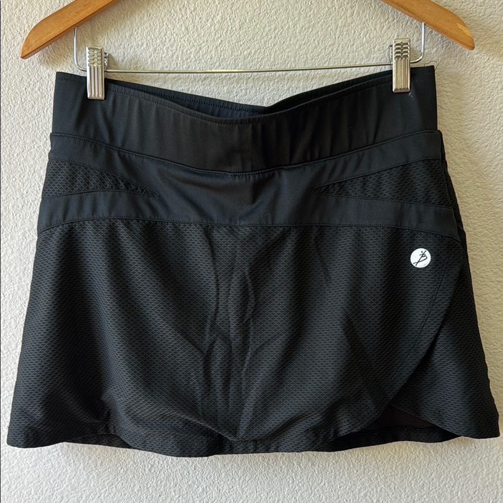 Born Fit Black Athletic Skort EUC
